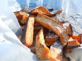 Crispy Parmesan Sweet Potato Fries