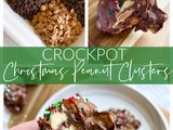 Crockpot Christmas Peanut Clusters