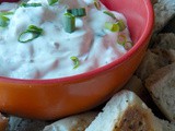 Dried Beef & Green Onion Bagel Dip