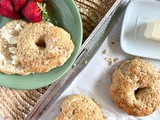 Greek Yogurt Honey Breakfast Bagels