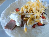 Grilled Flank Steak Fajitas