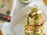 Healthy Grilled Chicken over Pesto Cauliflower Rice