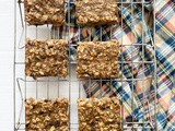 Healthy Peanut Butter Banana Bars