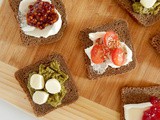Holiday Appetizer Toasts