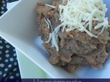 Homemade Slow Cooker Refried Beans