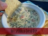 Hot Spinach Queso Dip