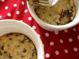 {Individual} Deep Dish Chocolate Chip Cookie