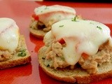 Mini Tuna Melt Sliders #BumbleBeeB2S