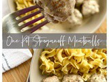 One Pot Stroganoff Meatballs