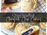 Oreo Stuffed Chocolate Chip Cookies