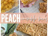 Peach Crumble Bars