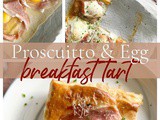 Prosciutto & Egg Breakfast Tart