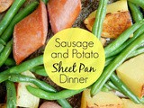 Sausage and Potato Sheet Pan Dinner