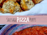 Sausage Pizza Puffs