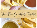 Sheet Pan Breakfast Taquitos