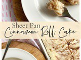 Sheet Pan Cinnamon Roll Cake