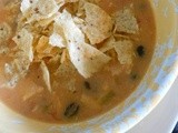 Slow Cooker Chicken Tortilla Soup