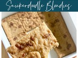 Snickerdoodle Blondies