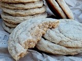 Soft Gingerbread Maple Cookies