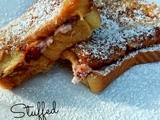 Stuffed Strawberry Cheesecake Baked French Toast