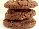 Stuffed Thin Mint Chocolate Cookies