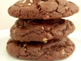 Stuffed Thin Mint Chocolate Cookies