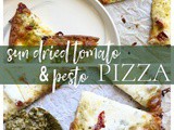 Sun Dried Tomato & Pesto Pizza