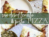 Sun Dried Tomato & Pesto Pizza