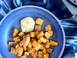 Sweet & Spicy Air Fryer Sweet Potatoes