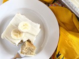 The best Banana Bars with Cream Cheese Frosting
