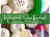 Whipped Shortbread Christmas Cookies