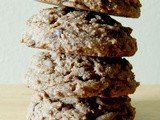 Whole Wheat Chocolate Peanut Butter Cookies