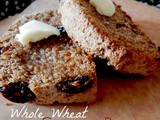 Whole Wheat Cinnamon Raisin English Muffin Bread