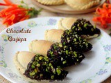 Baked Chocolate Gujiya