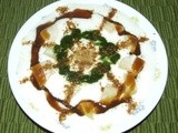 Baked papdi chaat - street food made healthy and guilt free