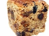 Buttermilk fruit and spice cake - whole wheat and eggless