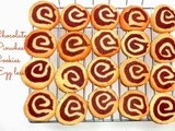 Chocolate Pinwheel Cookies (Egg less)
