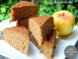Easy Apple Cake (With Whole Wheat Flour)