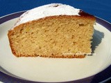 Eggless whole wheat pineapple cake