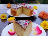 Gulab Jamun Cake (Eggless)