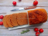 Herbed Whole Wheat Tomato Garlic Bread (Vegan)