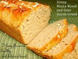 Honey Whole Wheat and Oats Quick Bread