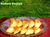 Low Fat Baked Gujiyas