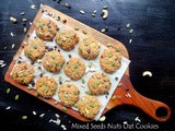 Mixed Seeds Nuts Oat Cookies (Gluten Free)