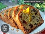 Orange Date Walnut  Loaf - Egg less, Wholegrain and Low fat