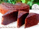 Vegan Beet Wine Chocolate Cake (Whole Wheat) | Vegan Baking