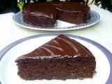 Wacky Chocolate Cake (Egg less)