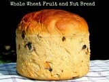 Whole Wheat Fruit and Nut Bread (Vegan)