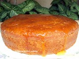 Whole wheat orange yogurt cake