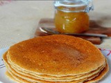 Wholegrain Yeast Pancakes #BreadBakers